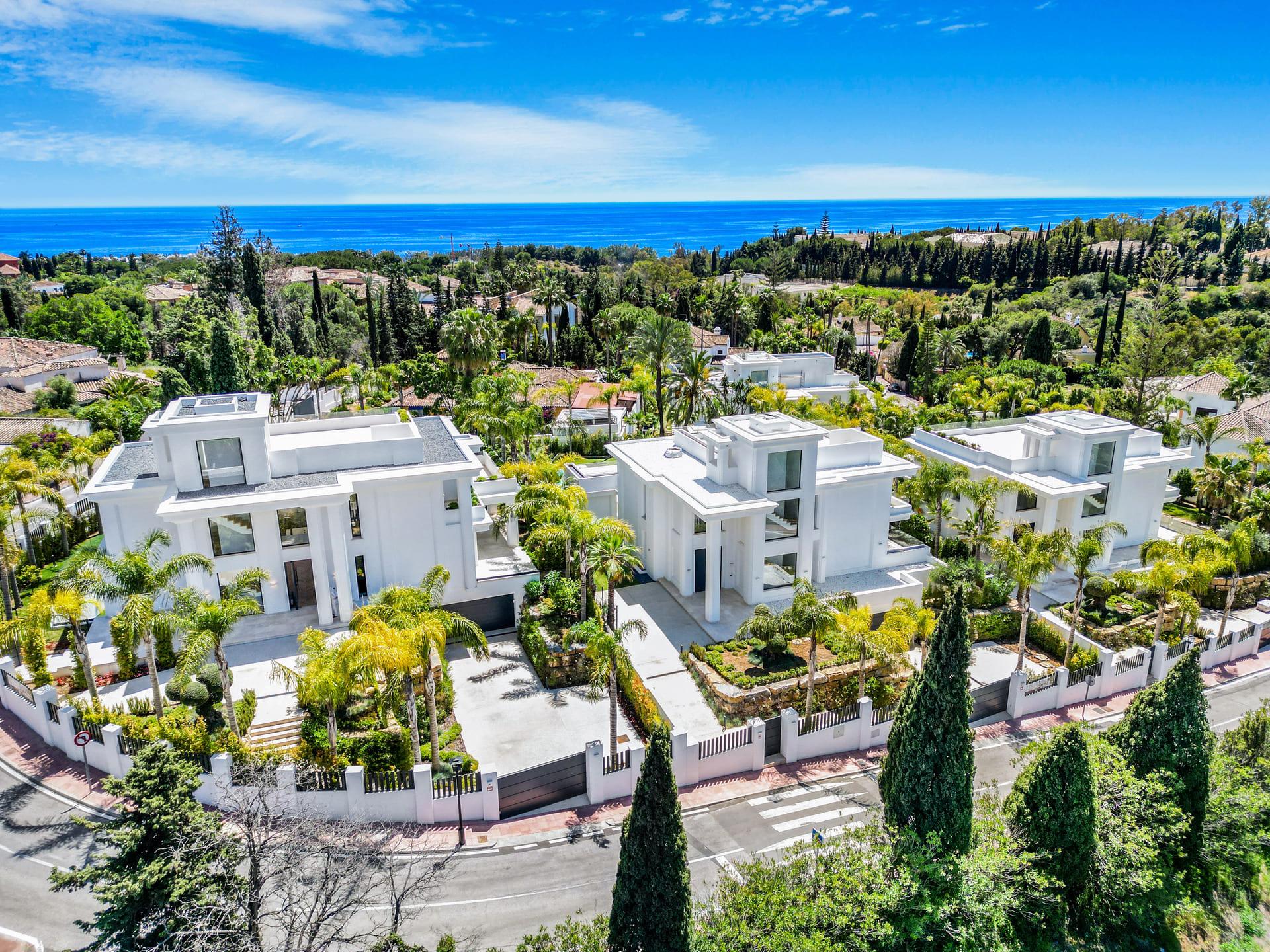 Third bedroom with neutral finishes, new-build villa, Las Lomas de Río Verde, Marbella