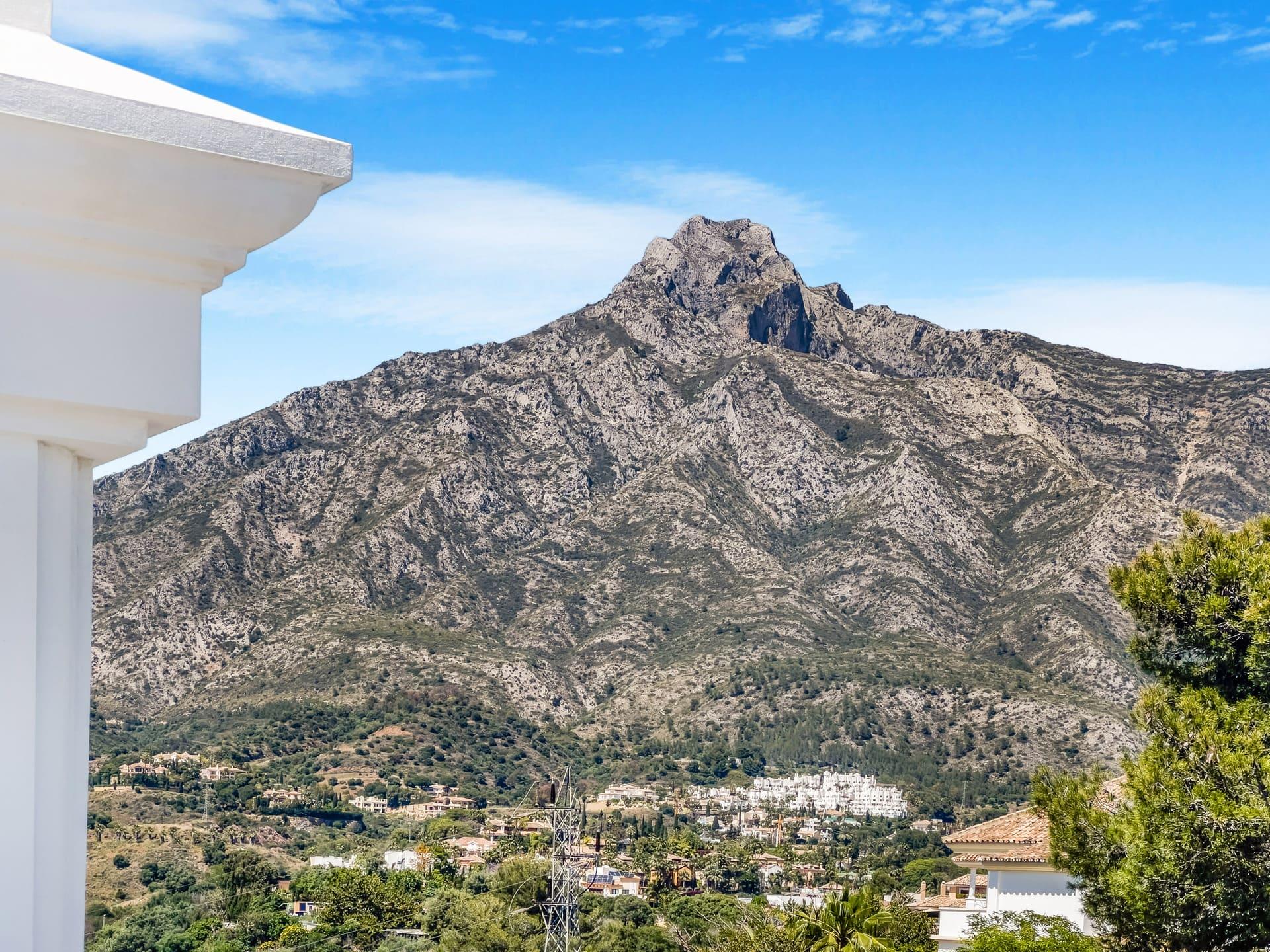 Glazed facade and ground floor terrace, new-build villa, Las Lomas de Río Verde, Marbella