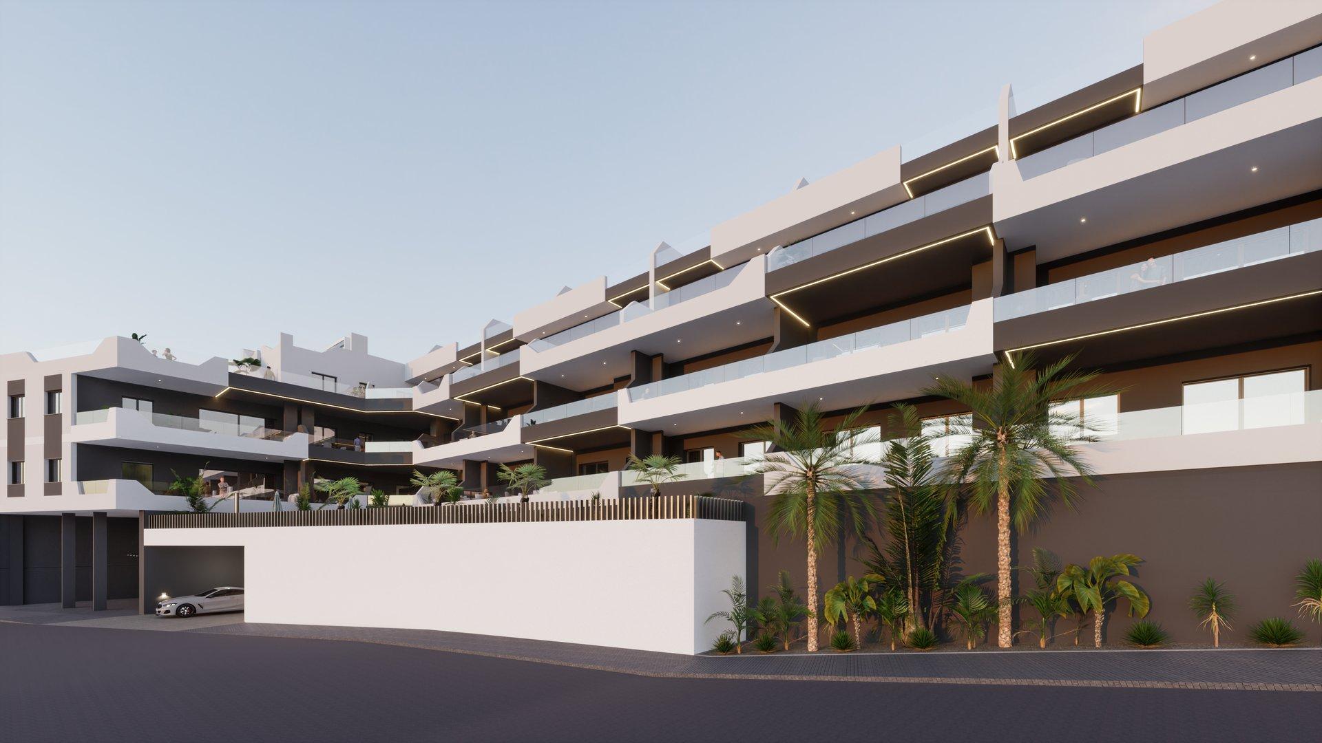 Allocated parking bay in complex, Pueblo 4, Benijofar