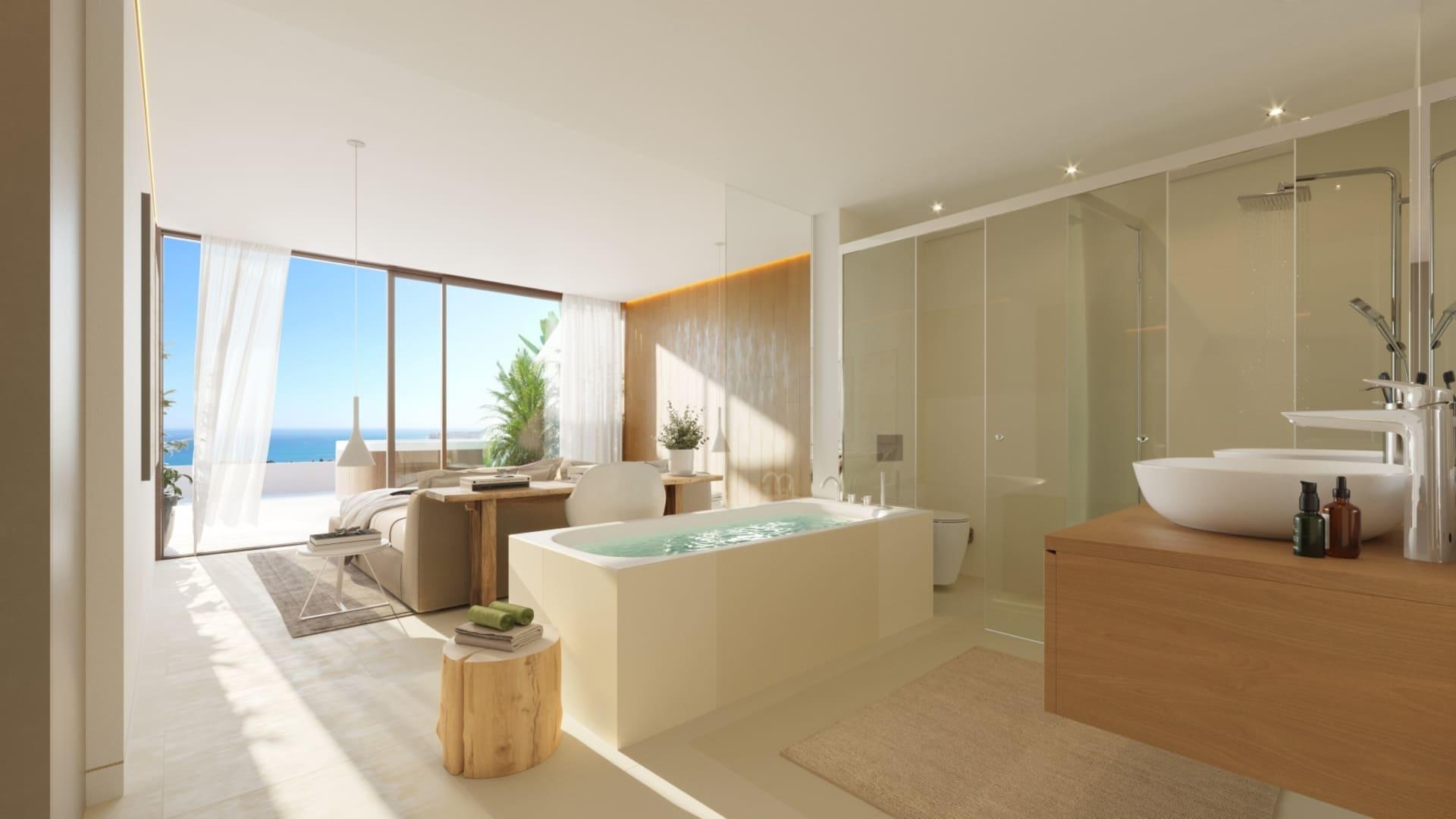 Third view of penthouse entrance, El Higuerón, Fuengirola