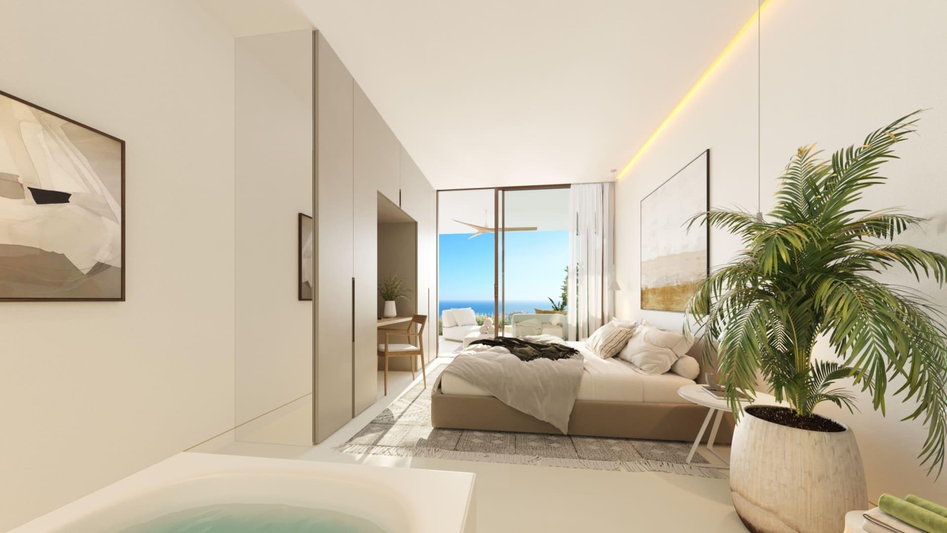 Third architectural exterior detail, new-build complex, El Higuerón, Fuengirola