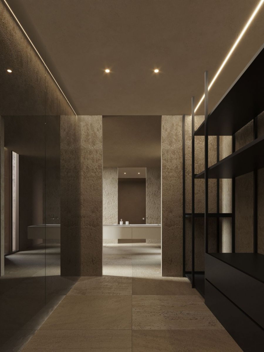 Shower bathroom in new-build villa, Bello Horizonte, La Nucía