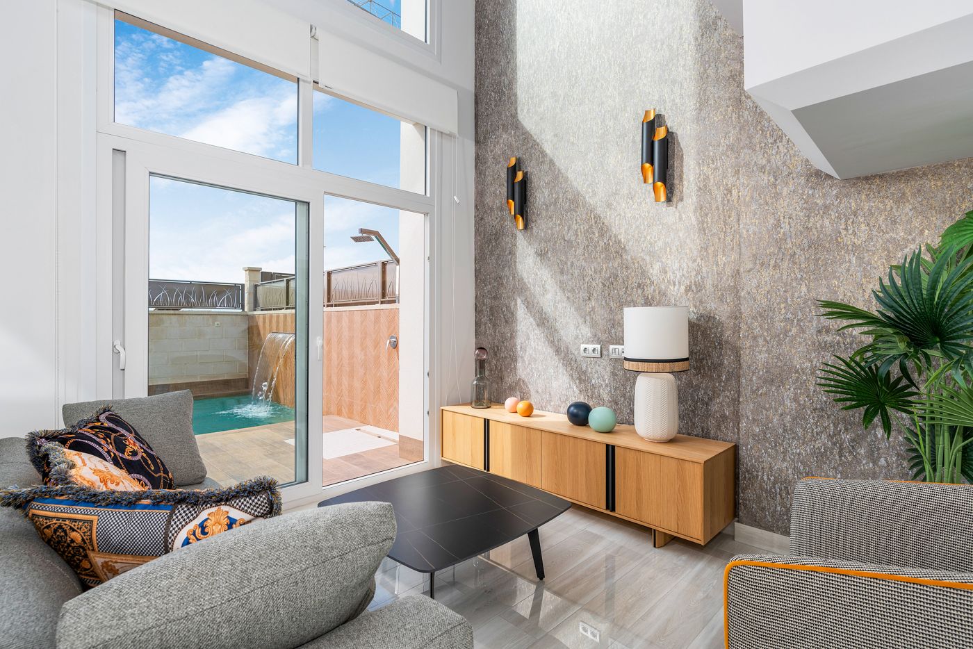 Family bathroom with fittings in new-build villa, Ciudad Quesada