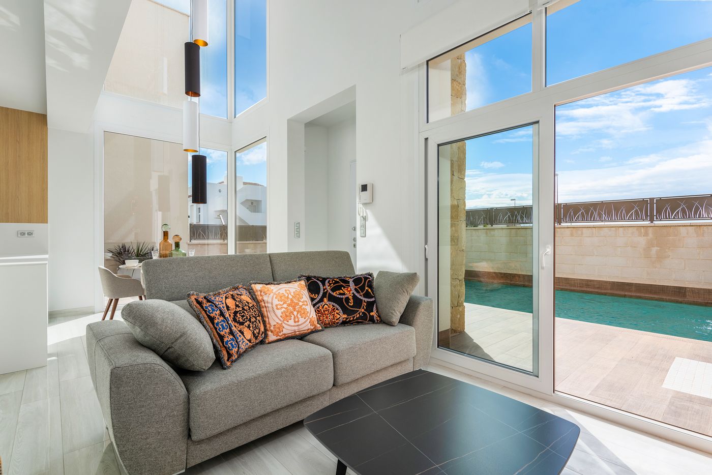 Upper floor landing in new-build villa, Ciudad Quesada