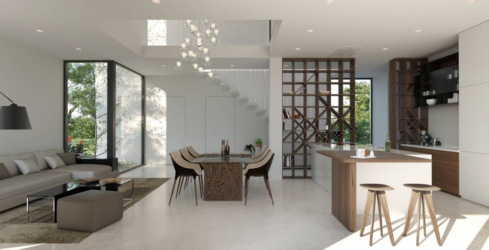 Rooftop solarium terrace on 4-bedroom new-build villa, Campoamor, Orihuela Costa