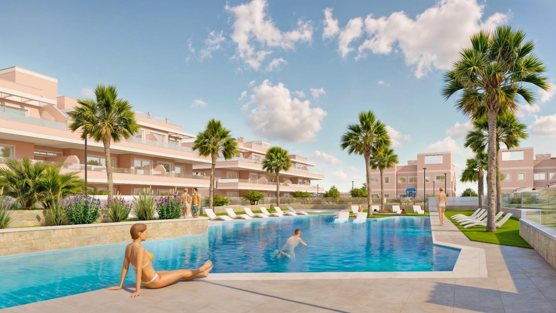 Living space in first-floor new-build apartment, Zona Pueblo, Pilar De La Horadada