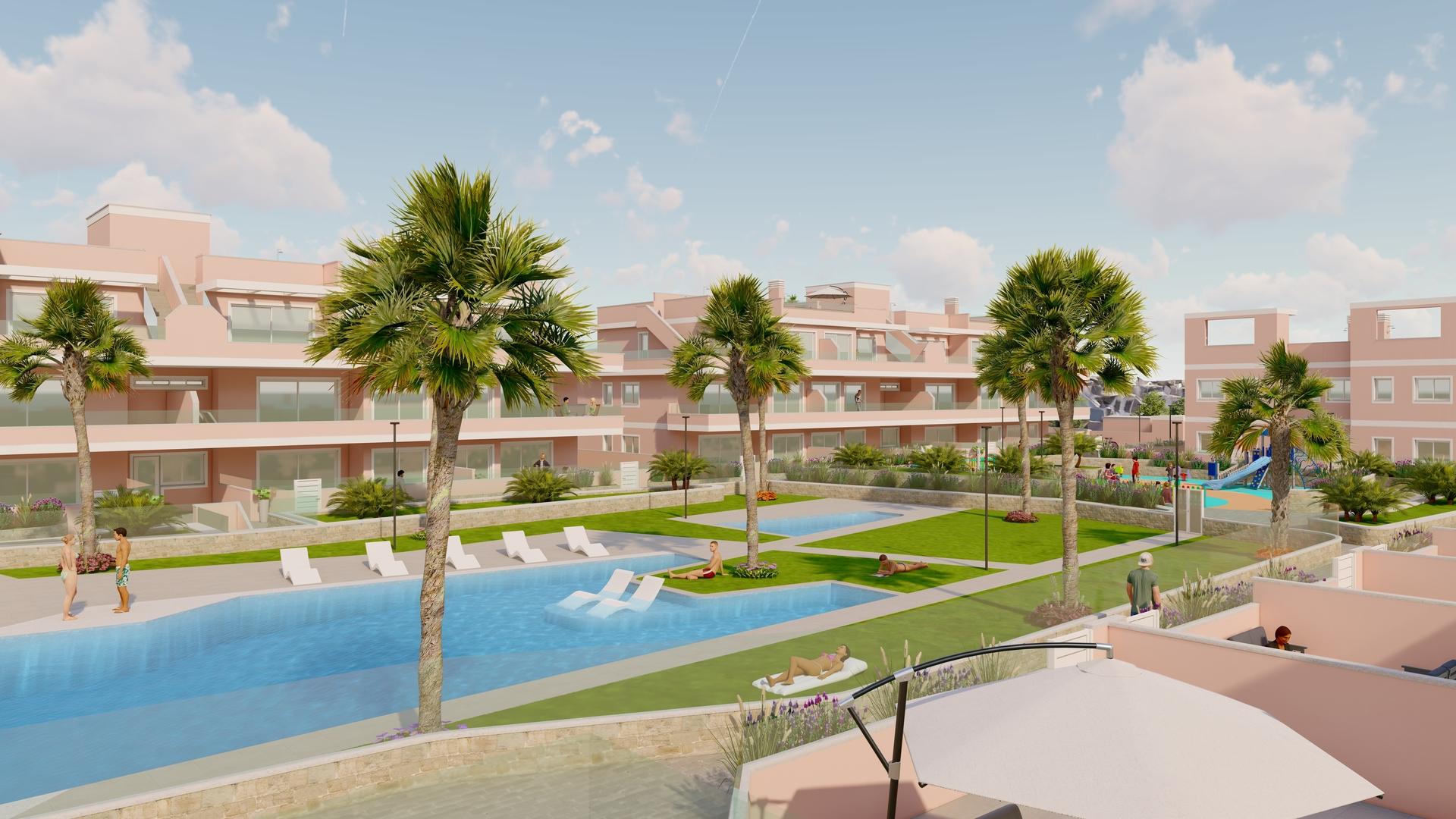 Second bedroom in 3-bedroom new-build apartment, Zona Pueblo, Pilar De La Horadada
