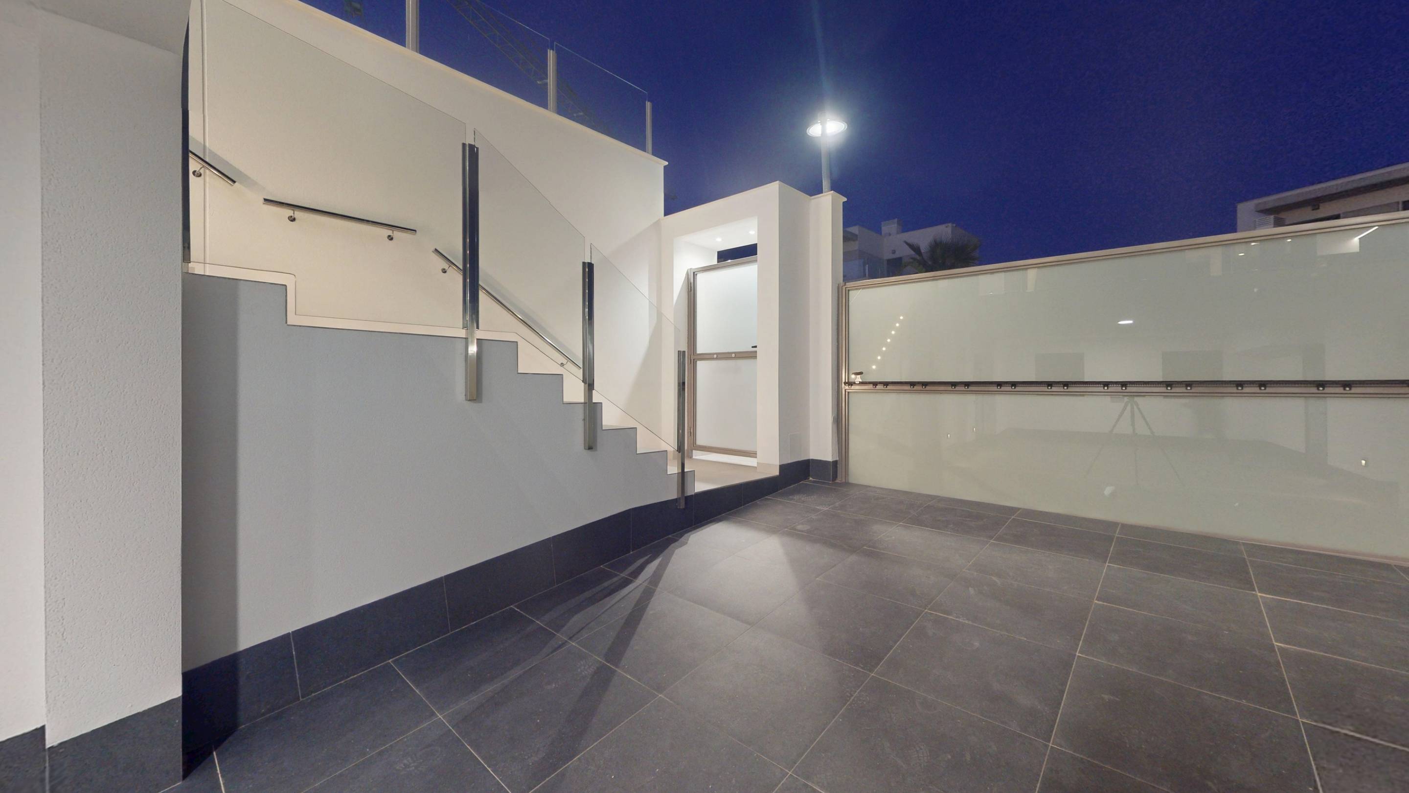 Internal finish detail in 328m2 new-build villa, Finestrat Hills