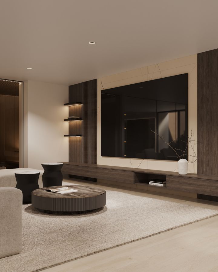 Master bedroom with wall-length glazing and views towards the coast, Sierra Blanca, Marbella