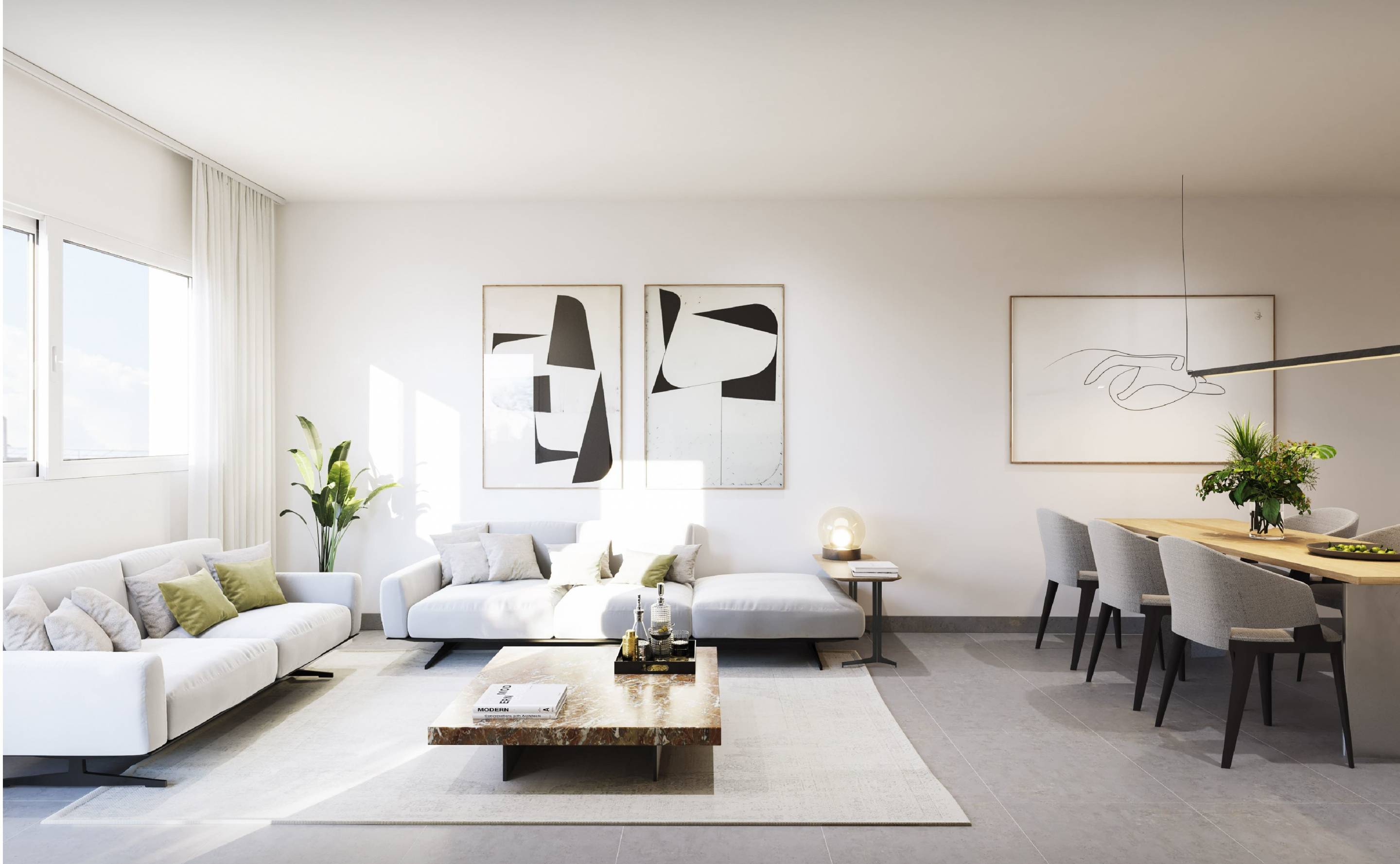 Entrance hallway in 2-bedroom new-build apartment, Centro, Torre Del Mar