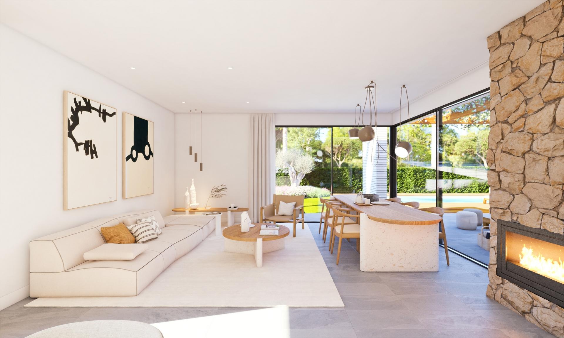 Third bedroom in 4-bedroom new-build villa, Campoamor, Orihuela Costa