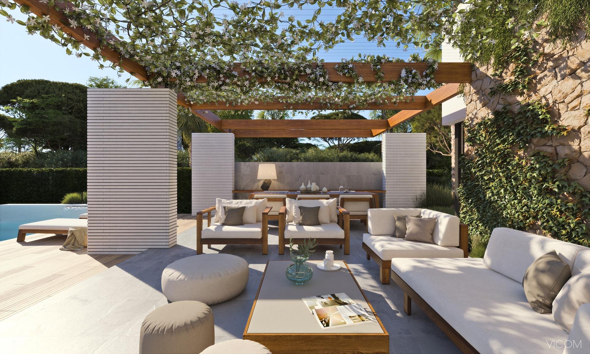 Ground floor reception room in 4-bedroom new-build villa, Campoamor