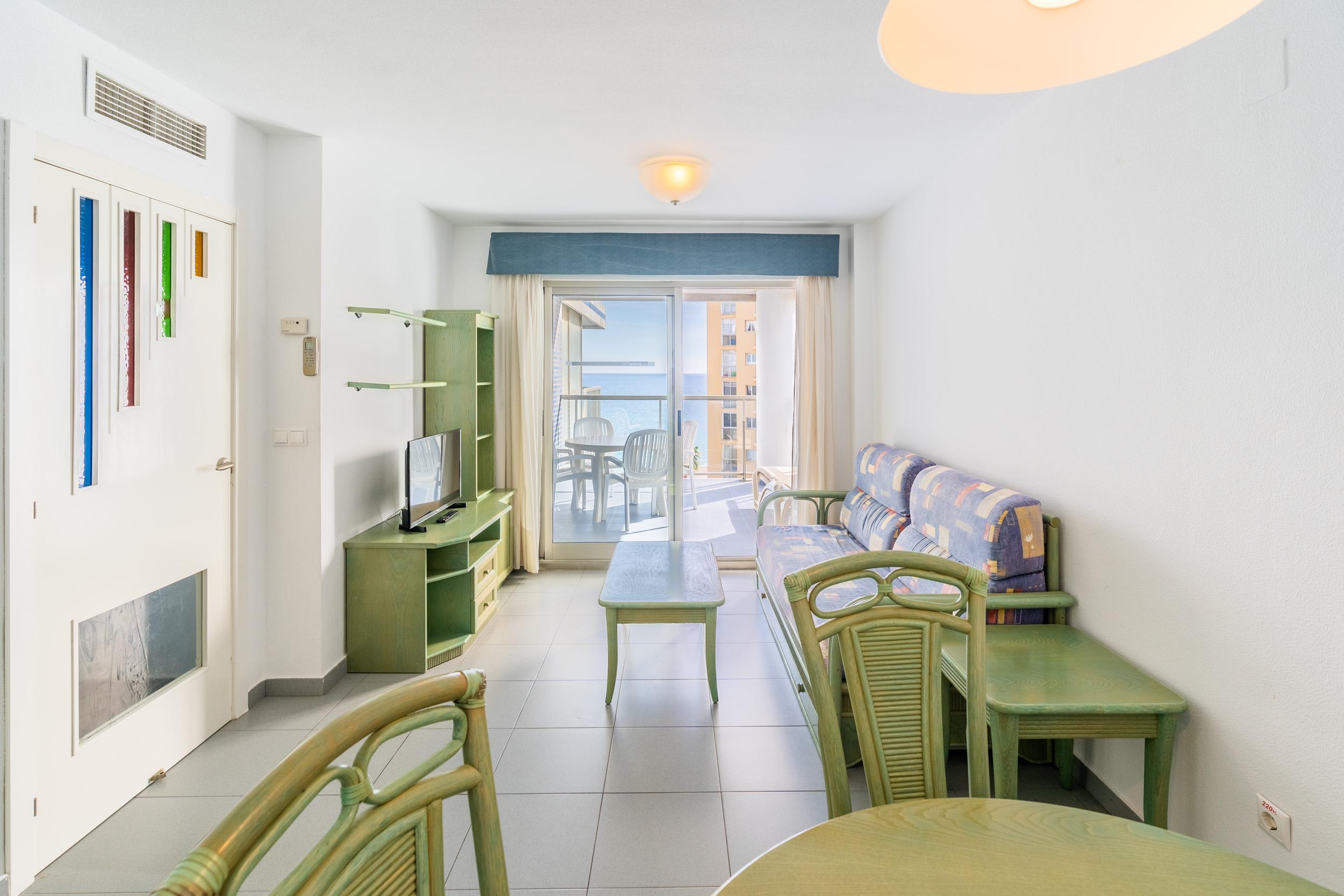 Surrounding neighbourhood from penthouse level, Playa de Fossa-Levante, Calpe