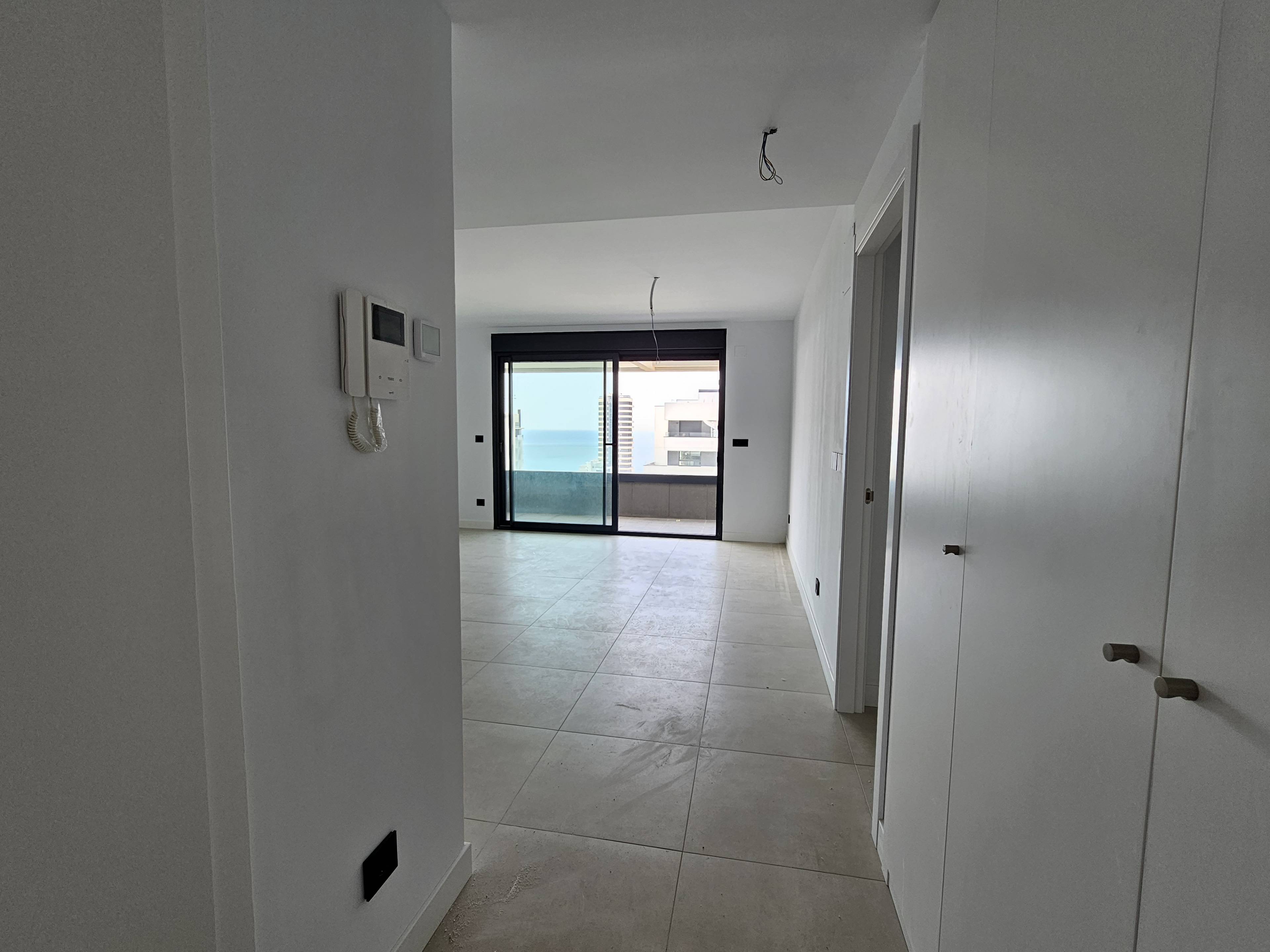 Kitchen area in new-build penthouse, Playa Arenal-Bol, Calpe