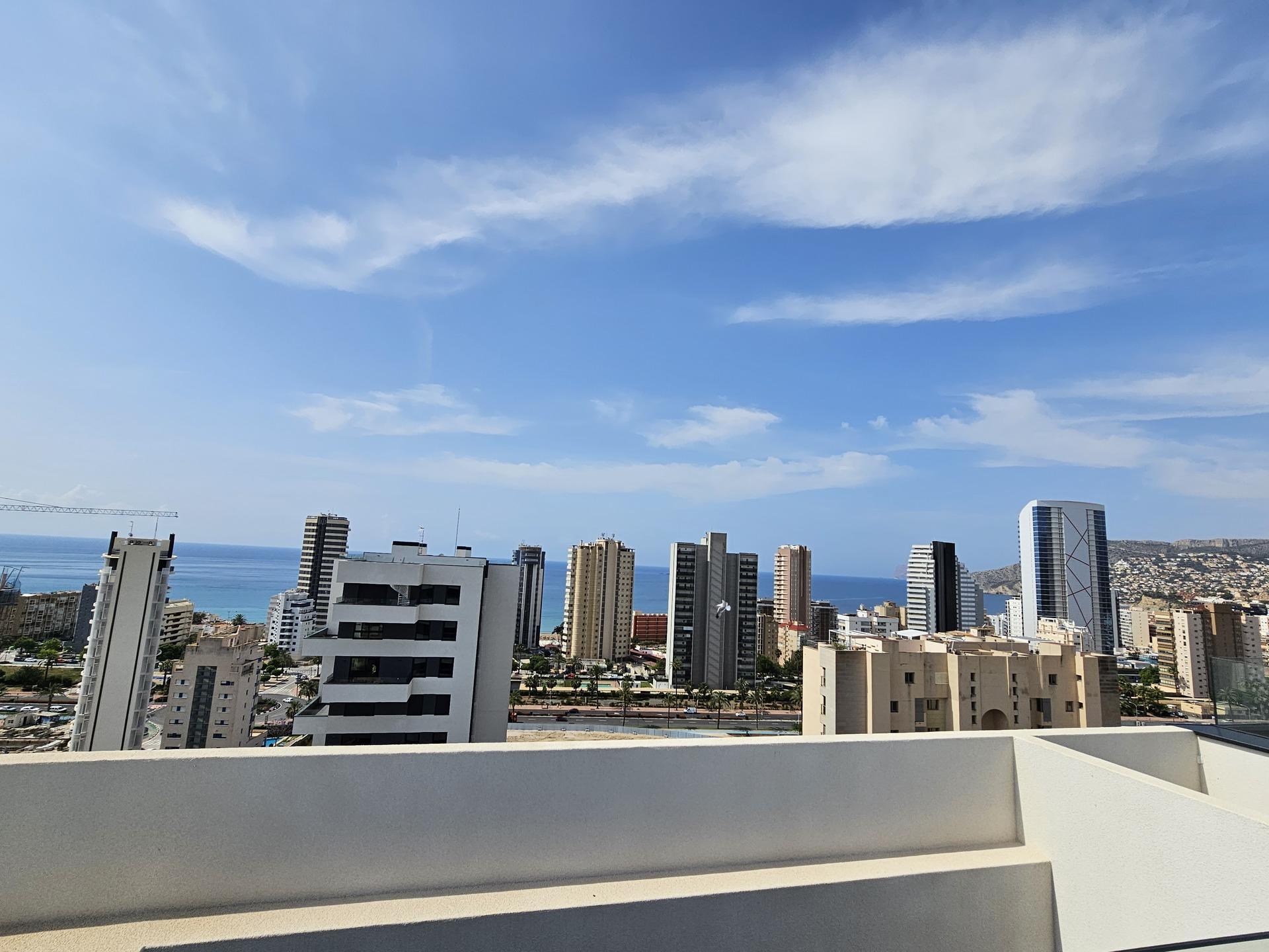 Utility cupboard in 2-bedroom penthouse, Playa Arenal-Bol, Calpe