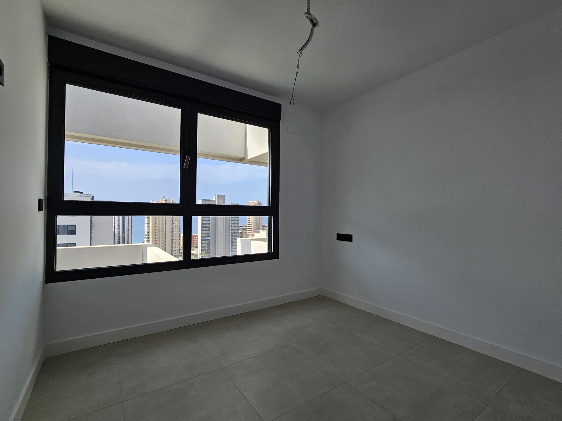 Communal entrance of new-build building, Playa Arenal-Bol, Calpe