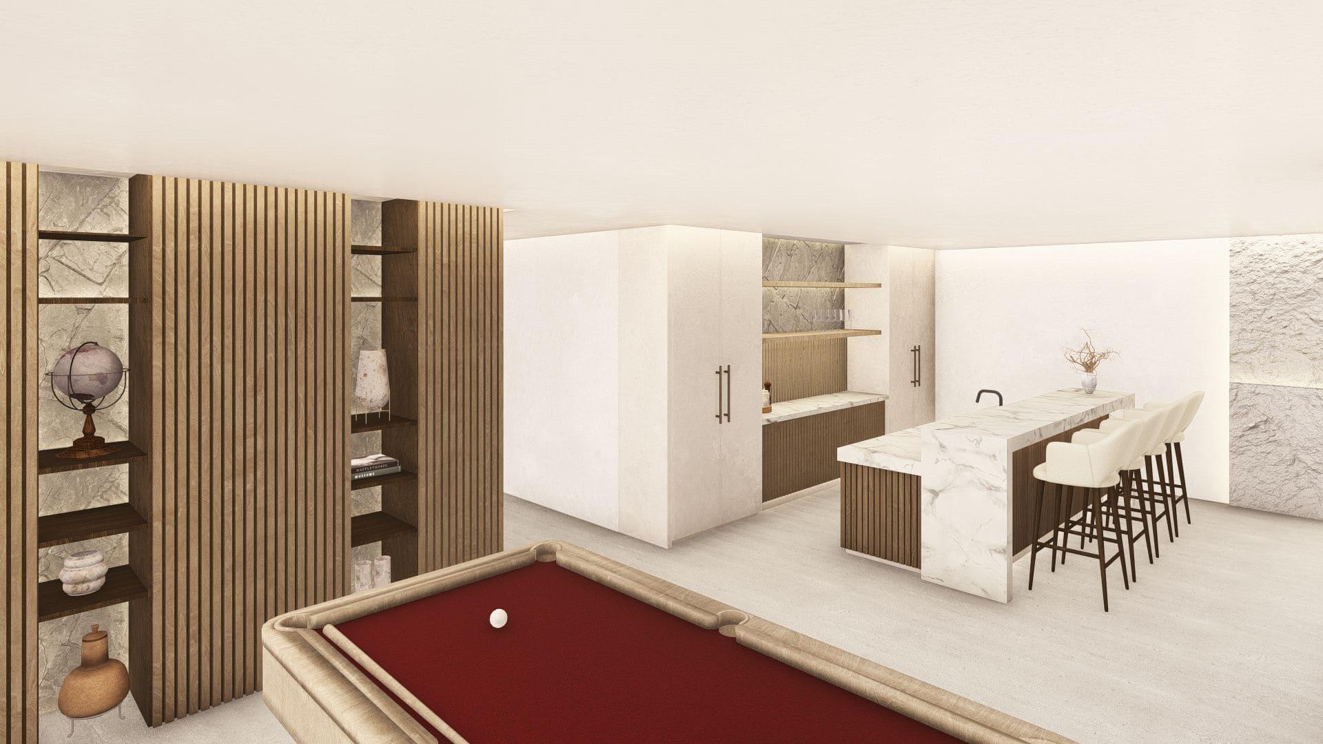 Upper floor landing area in new-build villa, Mijas Golf, Mijas