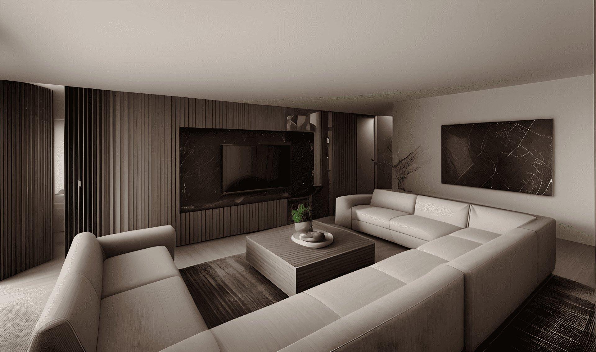 Covered terrace adjoining living area, new-build villa, Mijas Golf