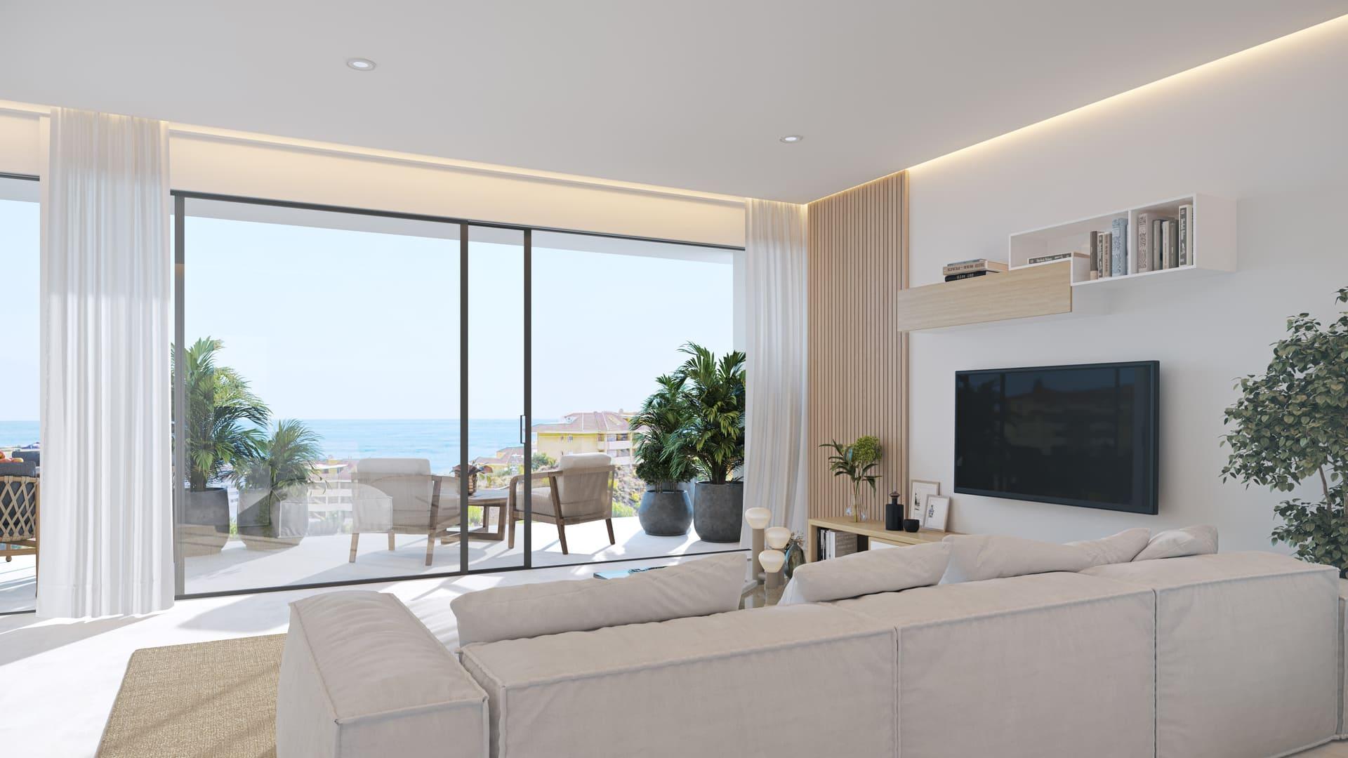 Third bedroom with fitted wardrobe in new-build villa, El Higuerón, Fuengirola