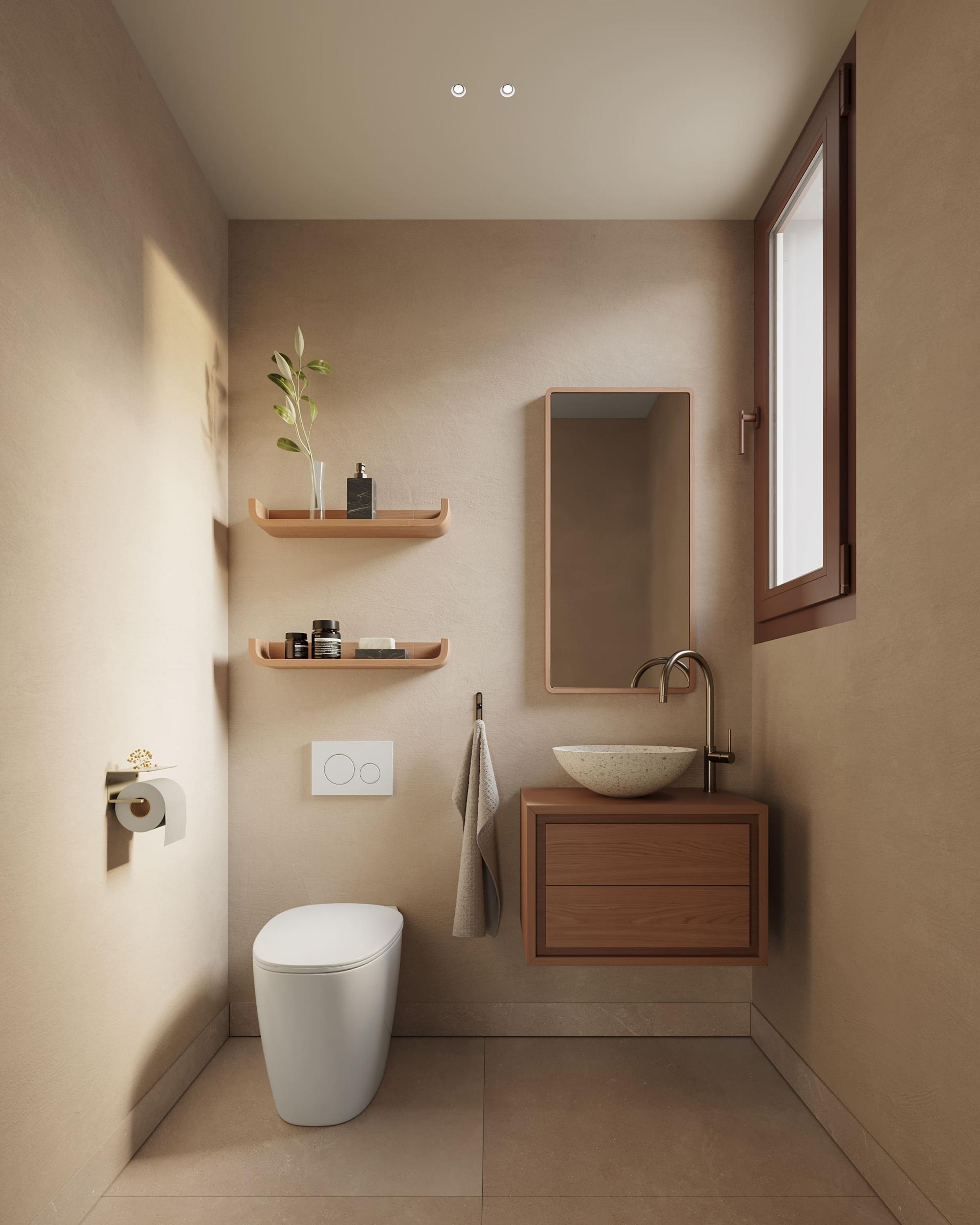 Fourth bedroom interior in new-build villa, Algorfa, Alicante
