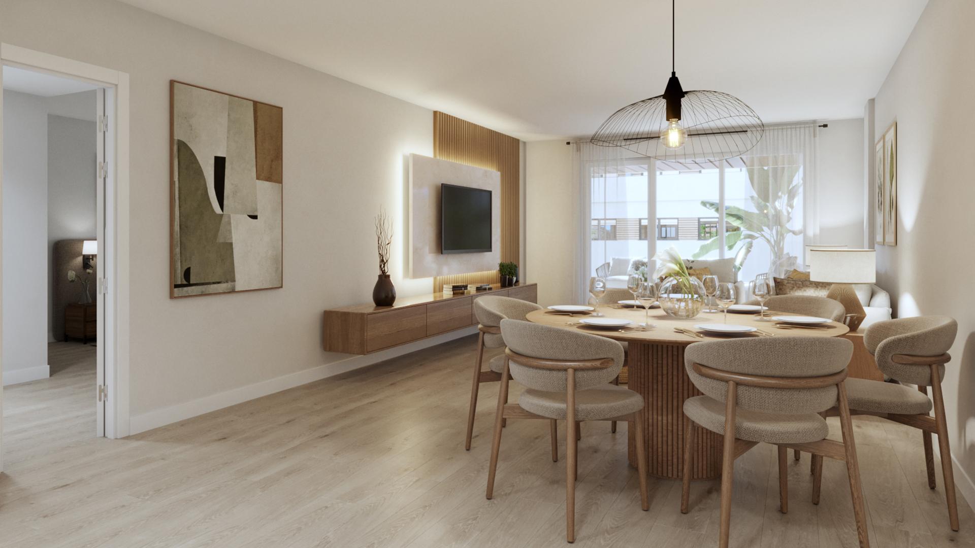 Built-in bedroom storage in new-build apartment, El Saltillo, Torremolinos