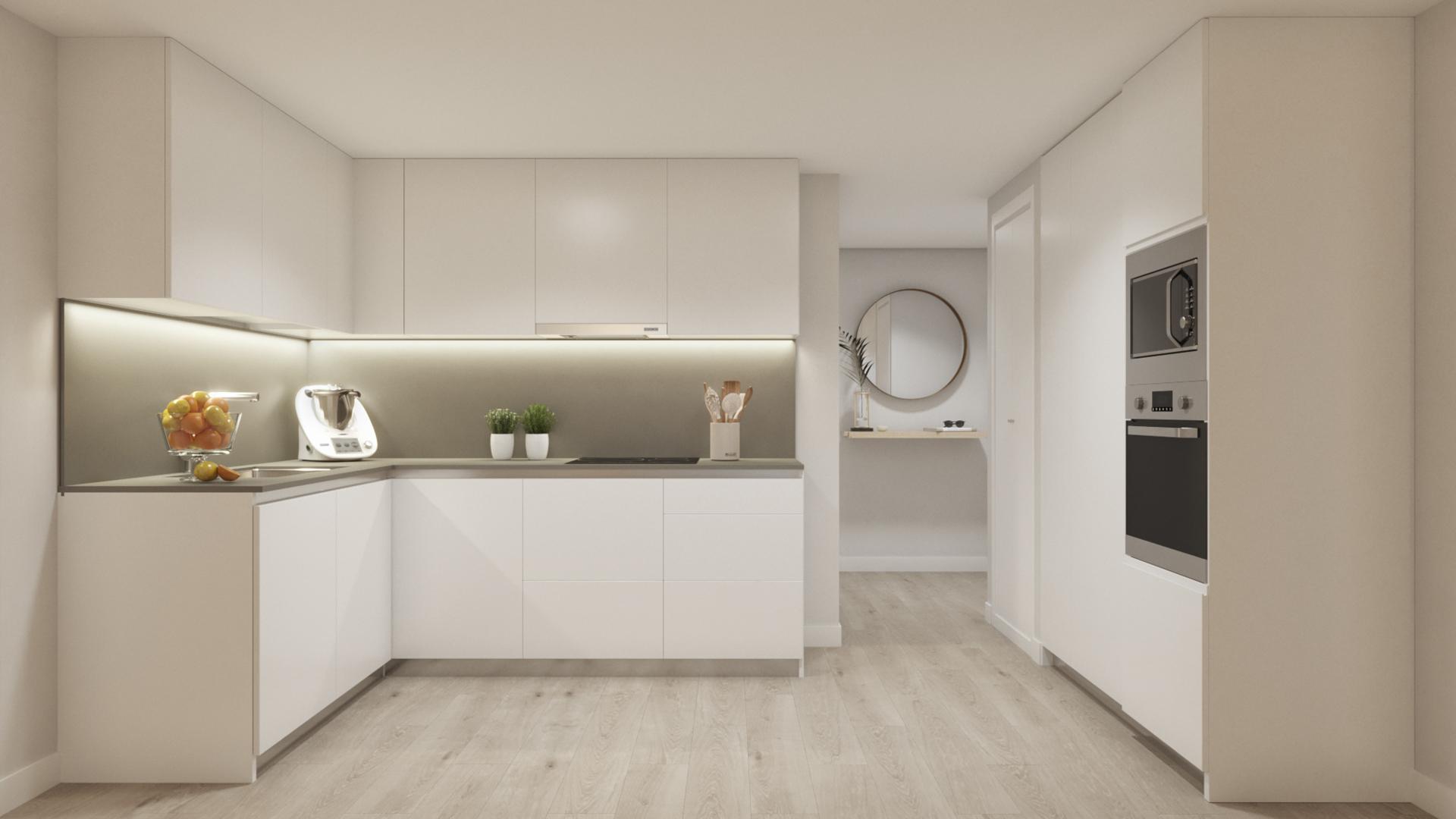 Fully fitted bathroom in new-build apartment, El Saltillo, Torremolinos
