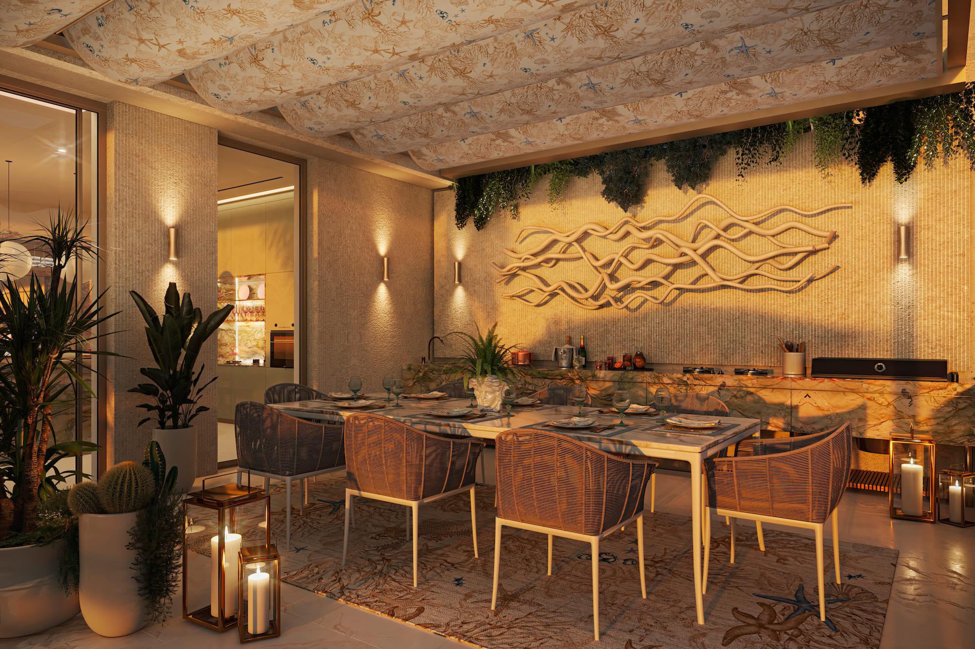 Lower ground floor garage area in 5-bedroom villa, Puerto, Marbella