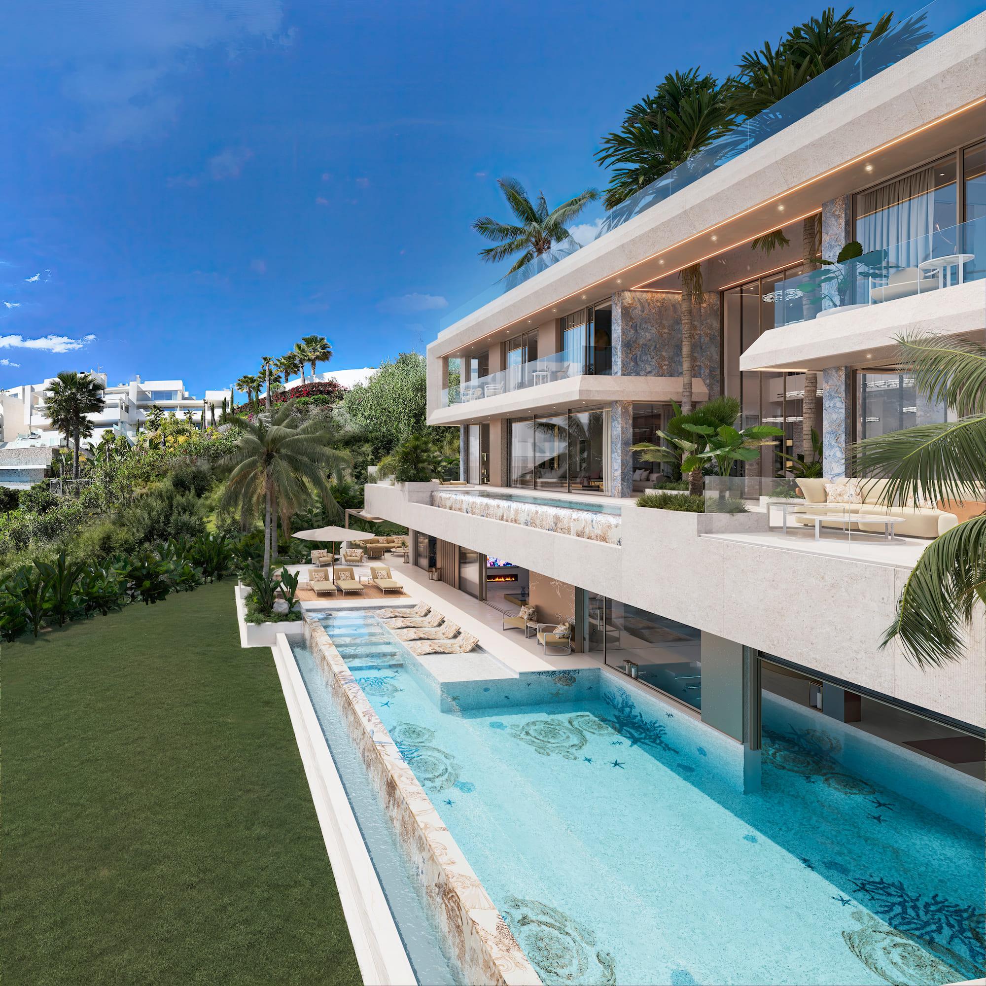 Walk-in dressing area in new-build villa, Puerto, Marbella