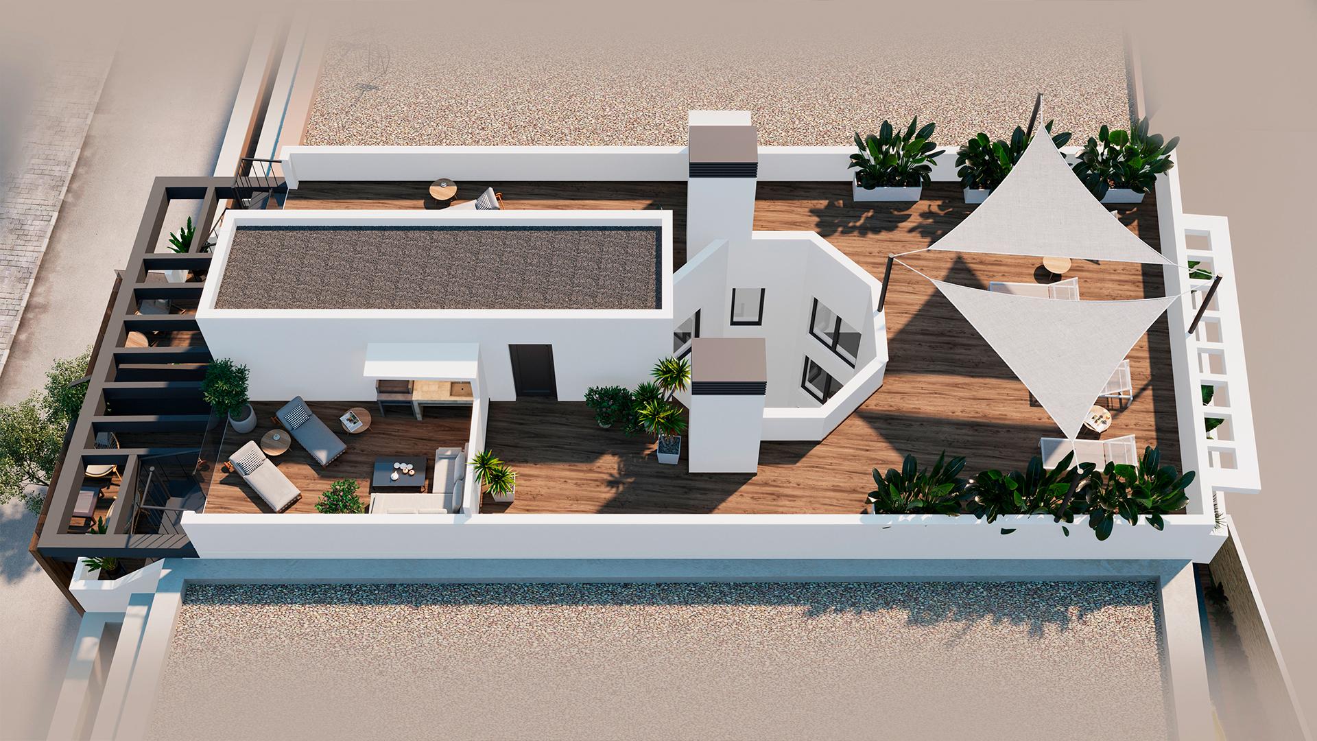Storage room in 2-bedroom penthouse, Estacion de Autobuses, Torrevieja