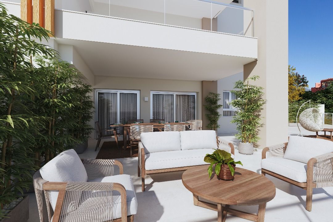 Entrance lobby of residential complex, Hipódromo-Cerrado del Águila, Mijas