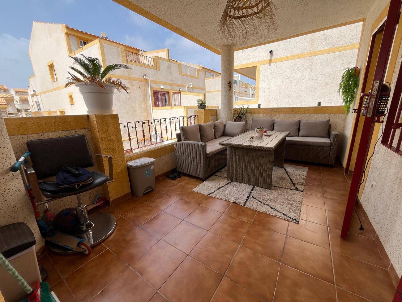 Living room in 3-bedroom duplex, Centro, Torrevieja