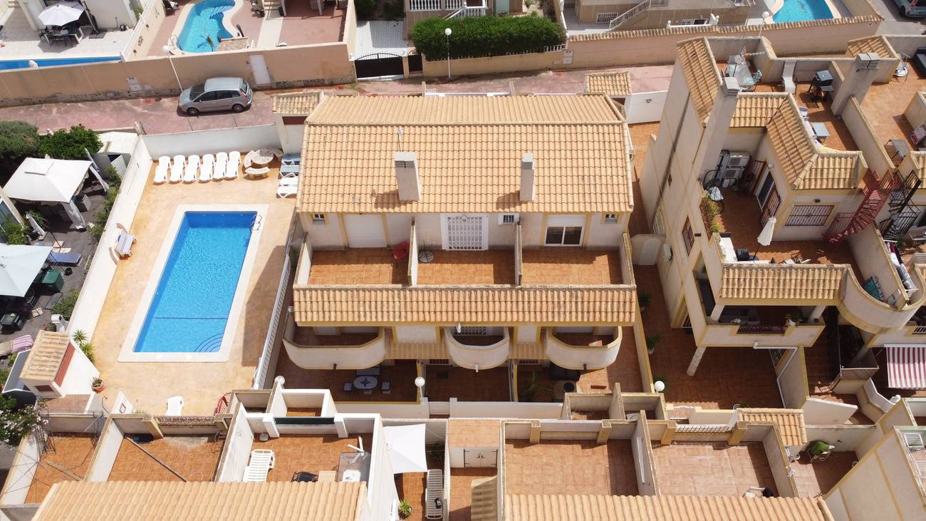 Street outside residential complex, Centro, Torrevieja