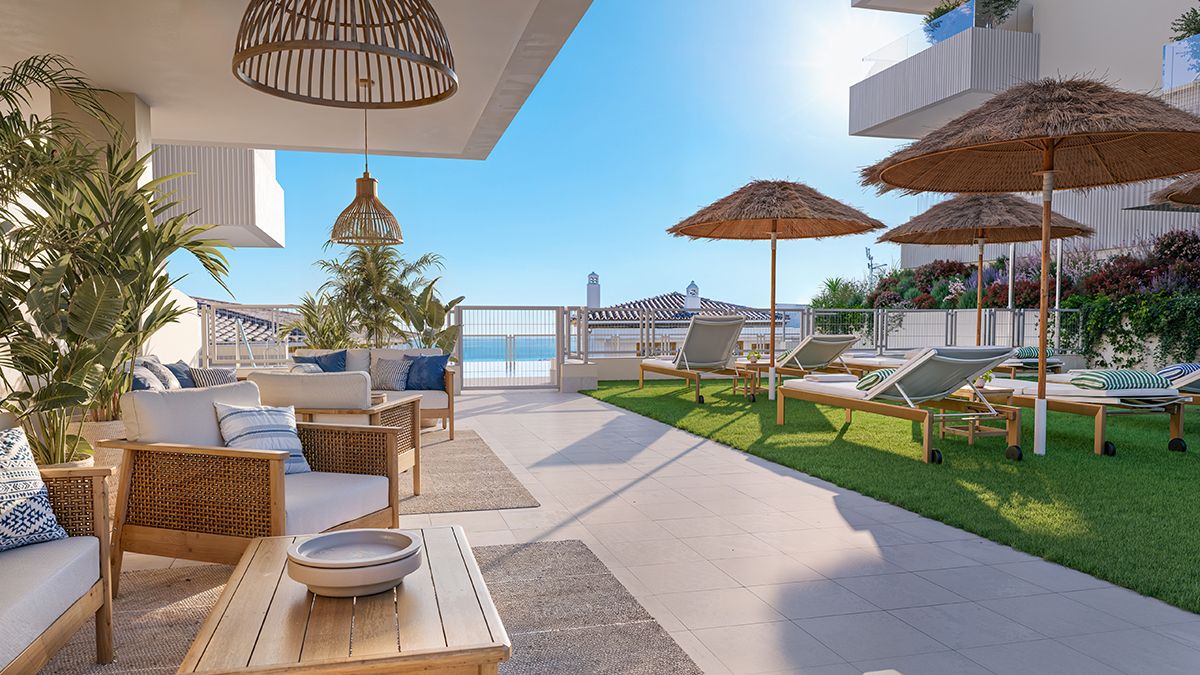 Main double bedroom in first-floor new-build apartment, Rancho Domingo, Benalmádena