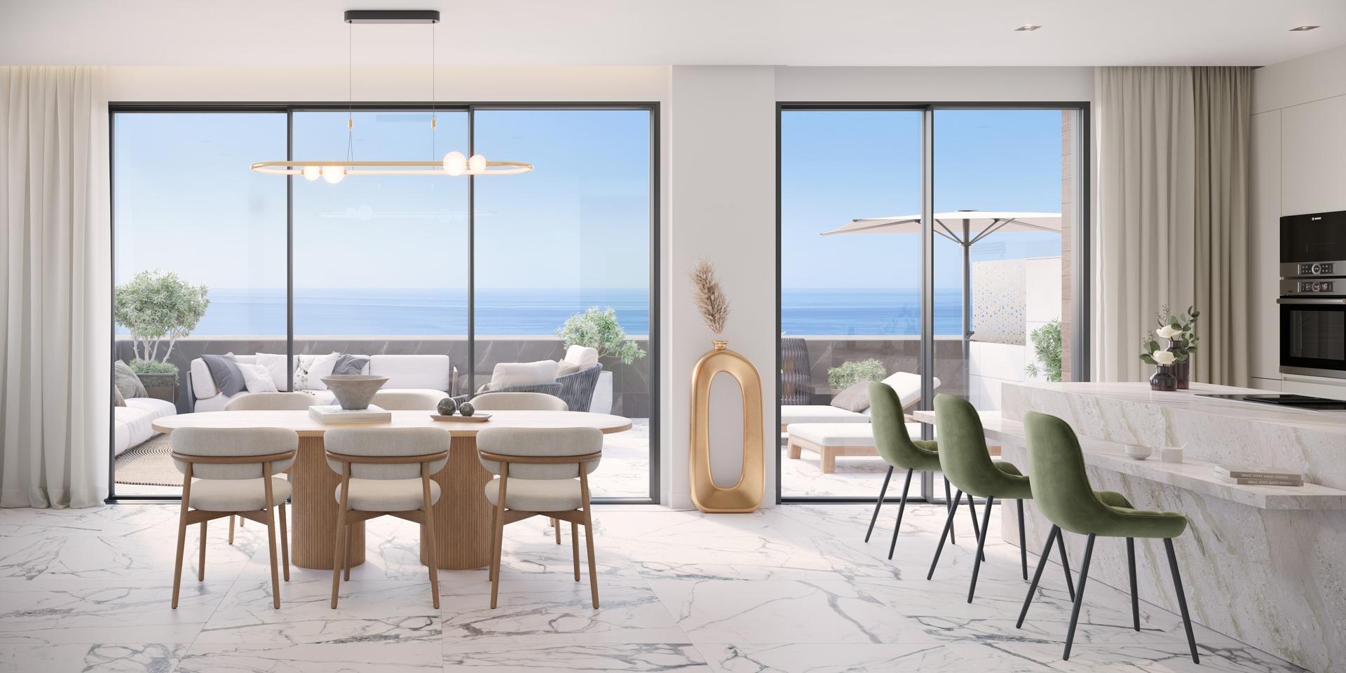 Fourth bedroom in 5-bedroom new-build apartment, El Velerín, Estepona