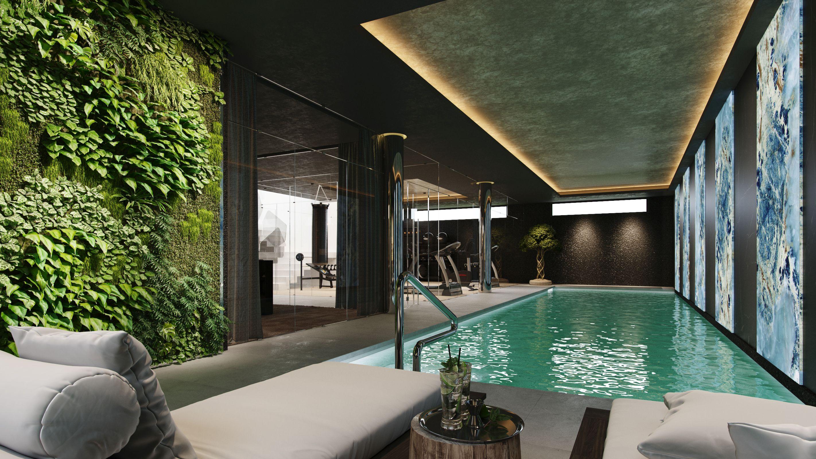 Fourth bedroom in 7-bedroom new-build villa, Nagueles, Marbella