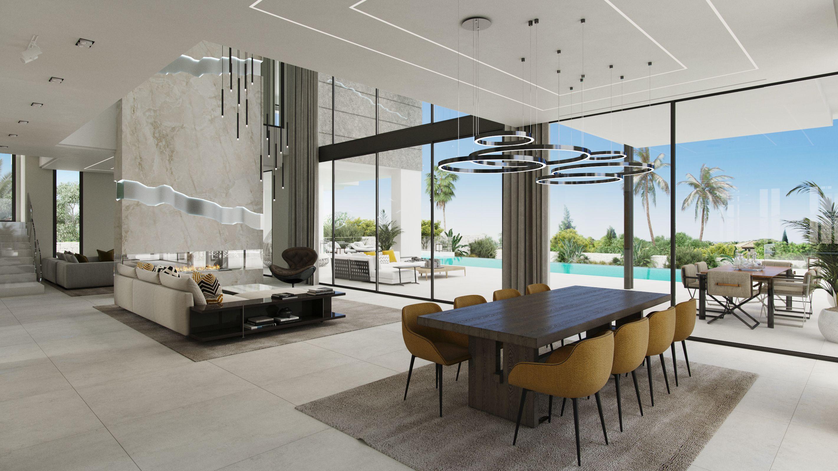 Third bedroom in 7-bedroom new-build villa, Nagueles, Marbella