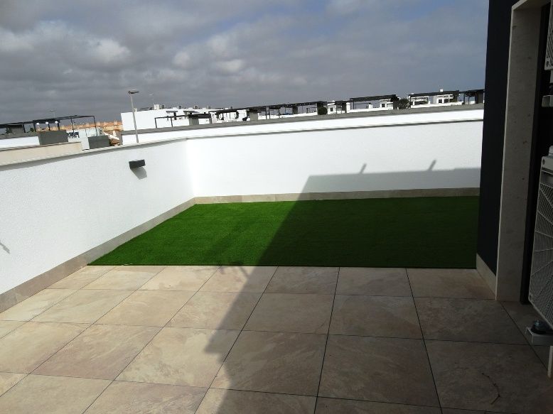 Rooftop solarium level in new-build townhouse, Zona Pueblo, Pilar De La Horadada