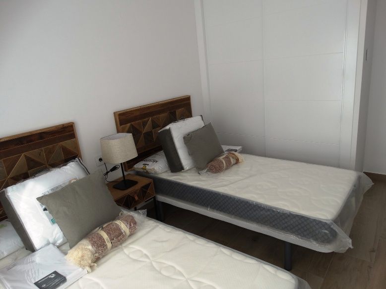 Bedroom window view in new-build townhouse, Zona Pueblo, Pilar De La Horadada