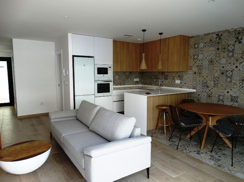 Bedroom with natural light in 3-bedroom townhouse, Zona Pueblo, Pilar De La Horadada