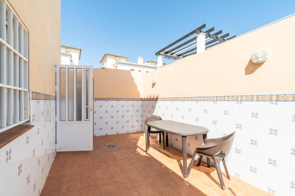 Residential street view in La Mata neighbourhood, Torrevieja