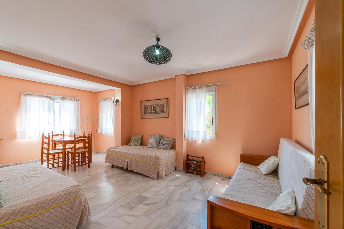 Stairwell view from ground to upper floor, La Mata, Torrevieja