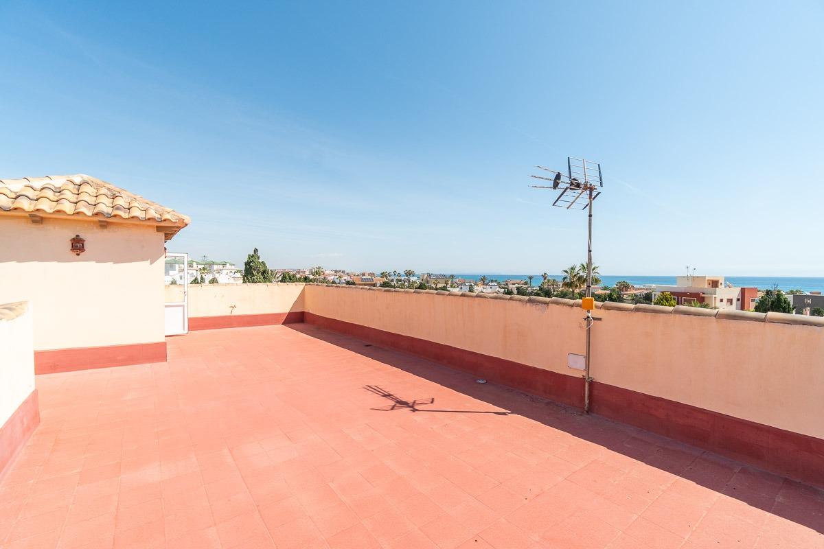 Garden and barbecue zone, 612m2 plot, La Mata, Torrevieja