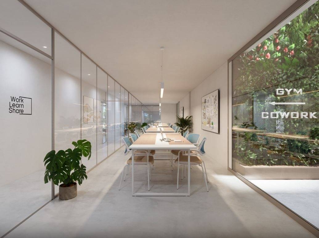 Interior corridor or secondary living area in apartment, El Tejar