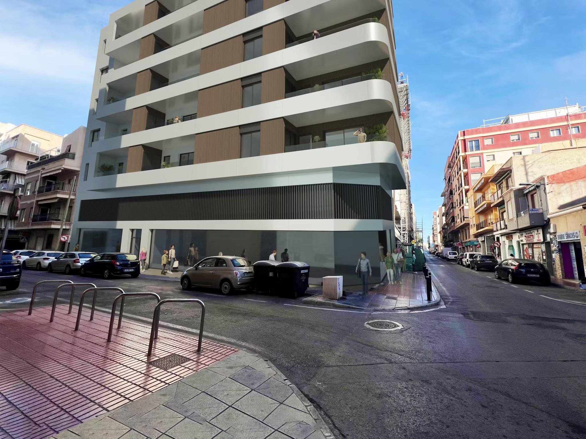 Utility area in new-build apartment, Playa Levante, Santa Pola