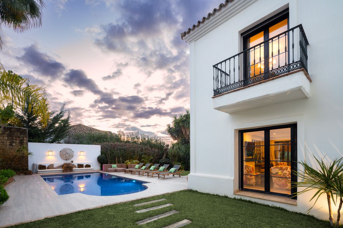 Utility or laundry room in new-build 4-bedroom villa, La Quinta, Benahavis