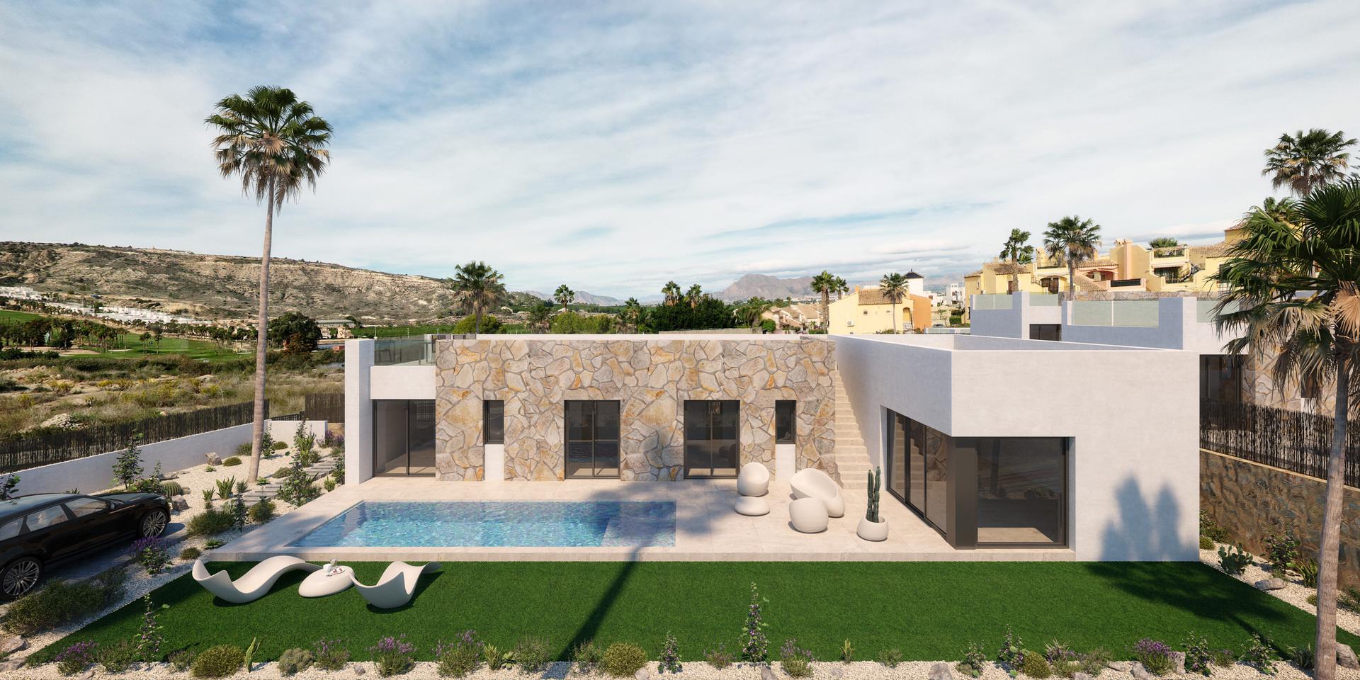 Third bedroom in new-build villa, Algorfa