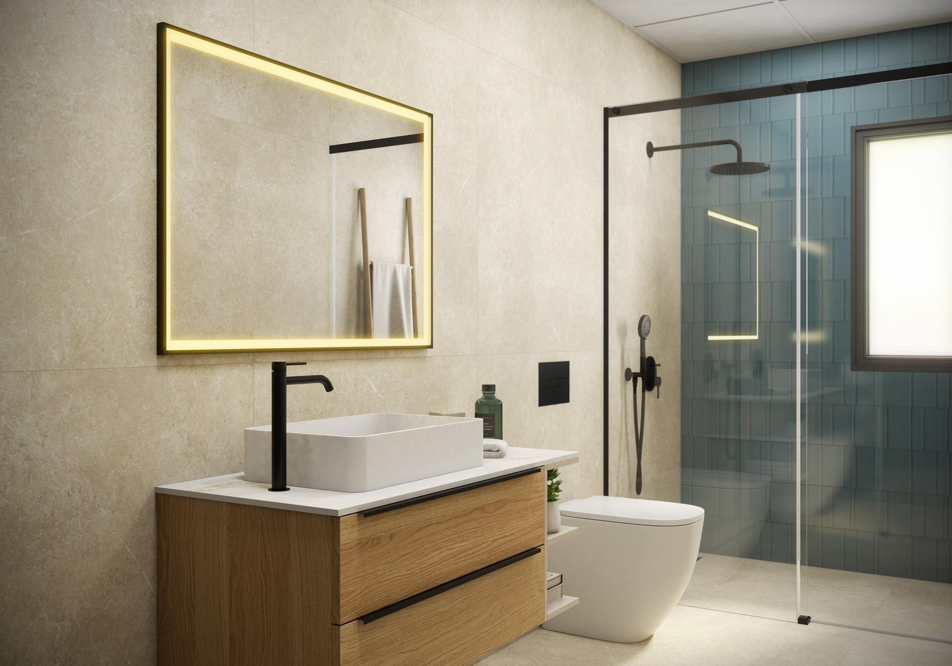 Second bathroom in 3-bedroom new-build villa, Algorfa