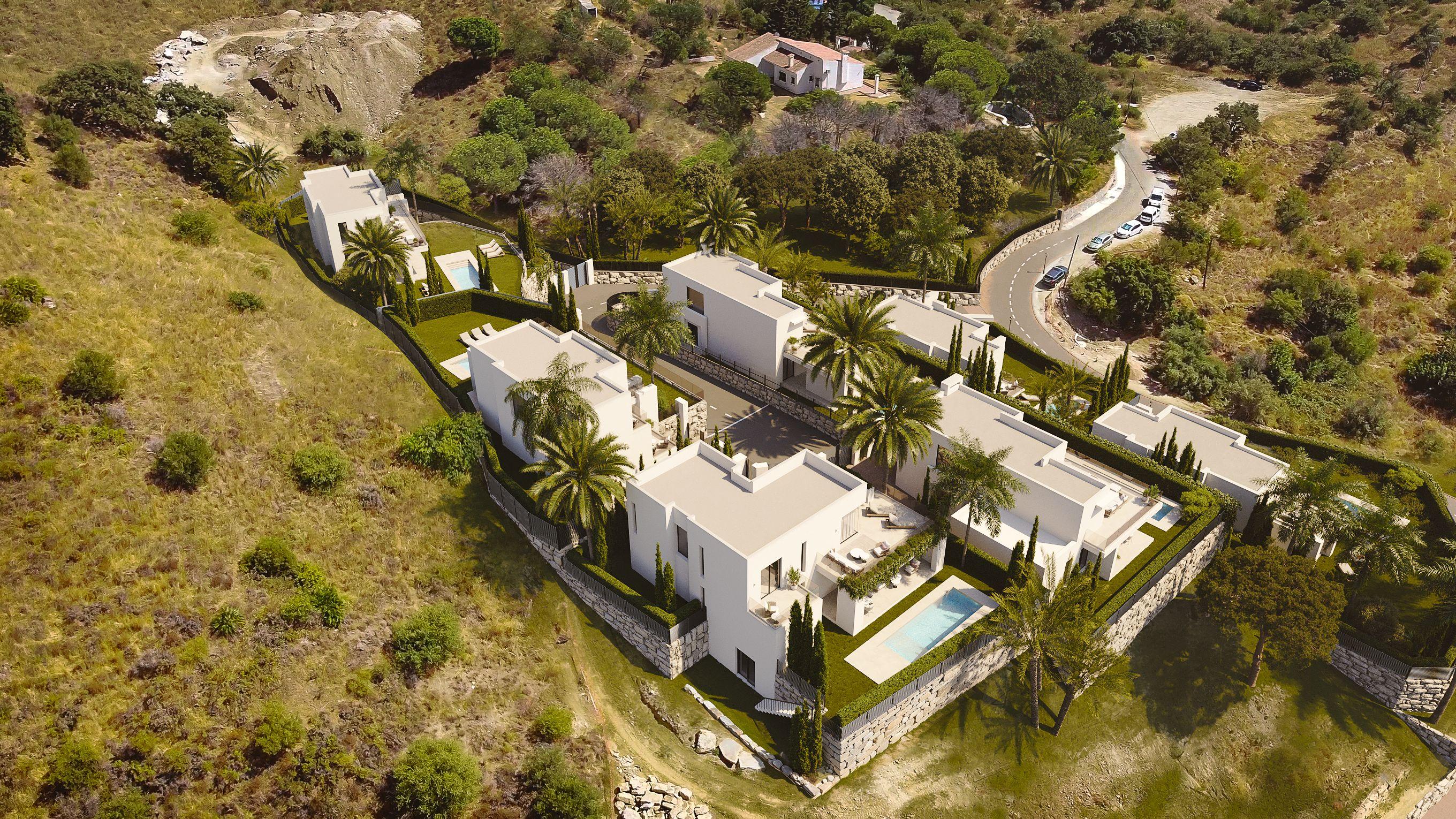 Garage or storage space in 4-bedroom new-build villa, Mijas Pueblo